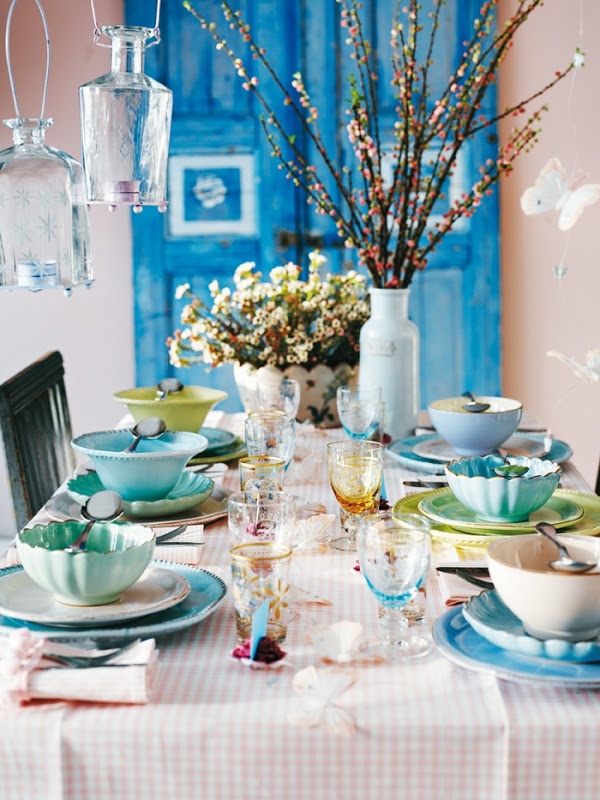 Table Top: Easter | Spring Tablescape Ideas | Linzeelu Thank You